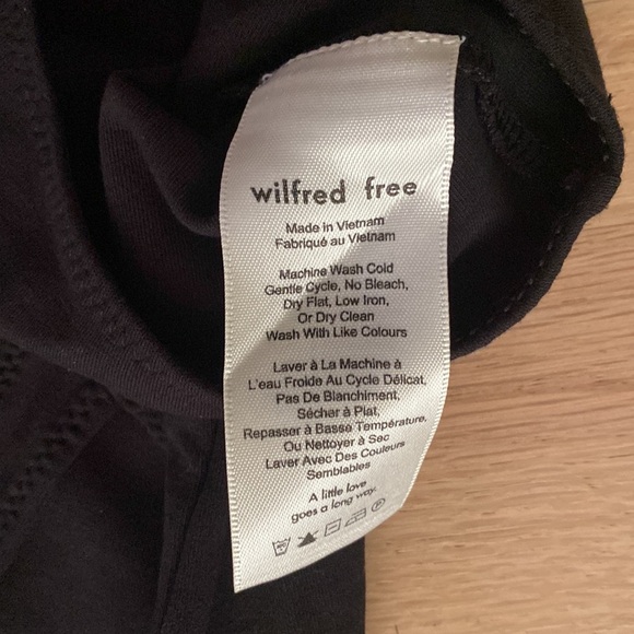 Aritzia Wilfred Free Criss Cross Thong Bodysuit - Picture 5 of 6